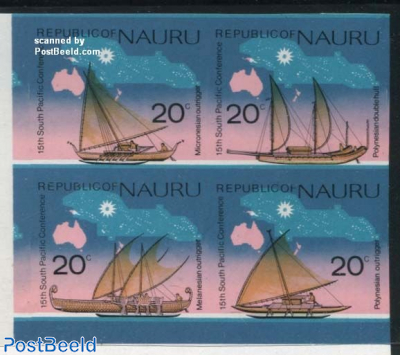  South Pacific conference 4v [+], imperforated