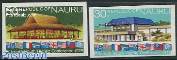 South Pacific Conference 2v imperforated