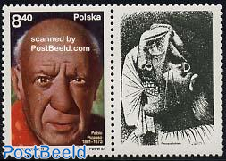 Picasso 100th anniversary 1v+tab (yellow name)