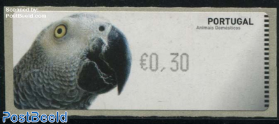 Automat Stamp, Parrot 1v (face value may vary)