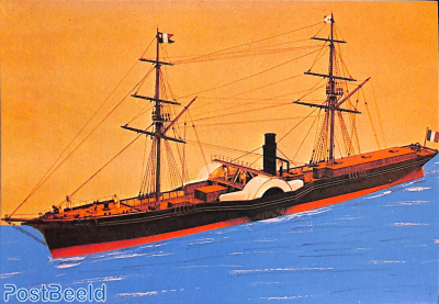 Framz zeilschip met hulpstroomvermogen ca 1850