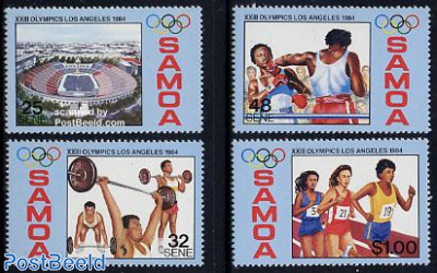 Olympic Games Los Angeles 4v