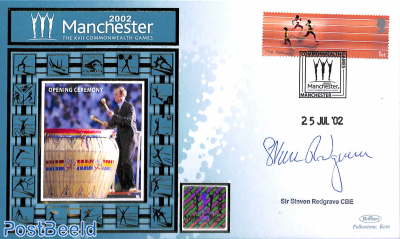 Special cover with autograph, Sir Steven Redgrave