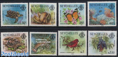 Definitives 8v with year 1979