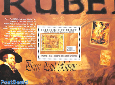 Rubens on stamps s/s
