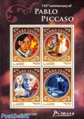135th anniversary of Pablo Picasso