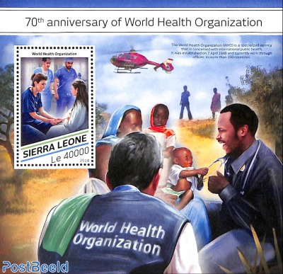 70th anniversary of World Health Organization