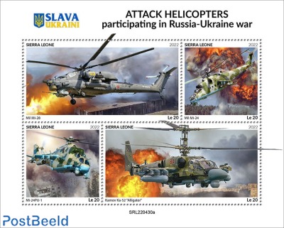 Attack helicopters