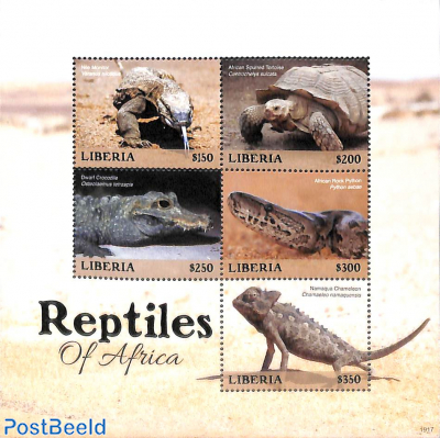 Reptiles of Africa 5v m/s
