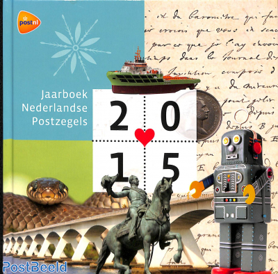 Official yearbook 2015 with stamps