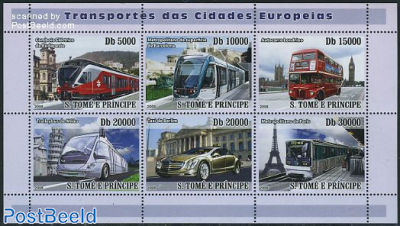 Transport in European cities 6v m/s