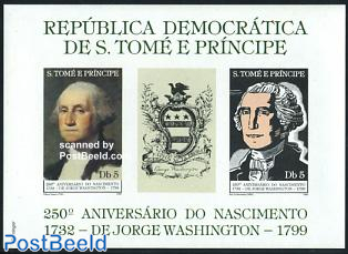 George Washington s/s imperforated