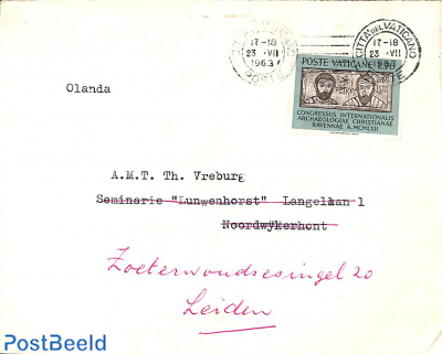 Letter to holland, forwarded