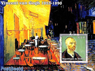 Vincent van Gogh s/s, imperforated
