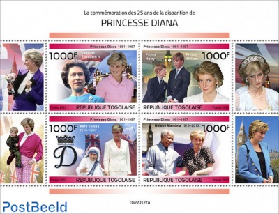 25th memorial anniversary of Princesse Diana