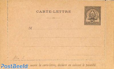 Card letter 25c