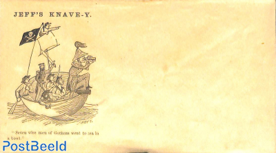 Civil war envelope, Jeff's Knave-Y