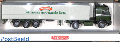 flatbed truck MB Hengstenberg