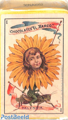 Simeón Durá advertising cards, Spain, XIX century, Replica card game