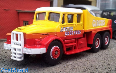 Scammell Contractor, Austen Brothers Circus, scale 1:76