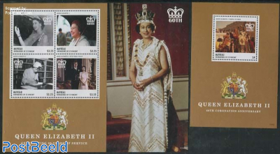 Mayreau, Diamond jubilee Queen Elizabeth II 2 s/s