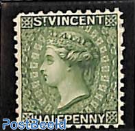 1/2p, Perf. 12, Stamp out of set