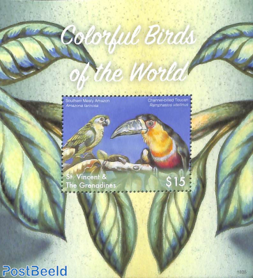 Colorful birds of the world s/s