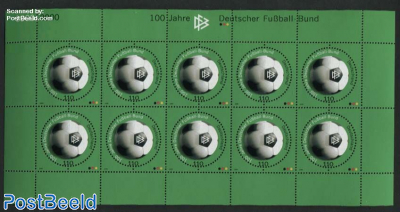 Football Association minisheet