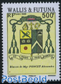 Coat of arms Mgr Poncet 1v
