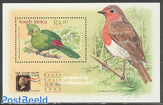 Stamp show, bird s/s
