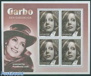 Greta Garbo s/s, joint issue USA