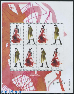 Fashion minisheet
