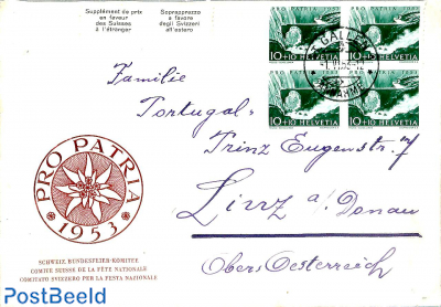 Letter from St Gallen to Linz