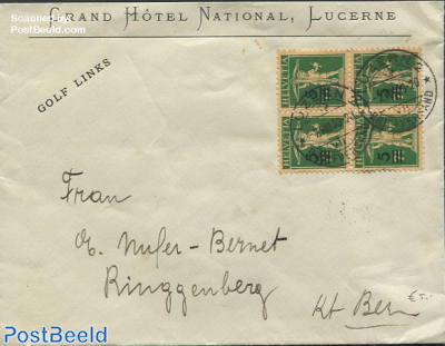 Envelope to Riggenberg