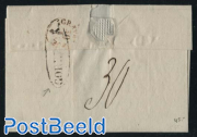 Express letter from Heerenveen to s Gravenhage, with oval canc. GORREDIJK