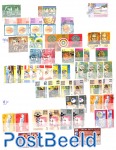 2 pages with stamps Ceylon o/*